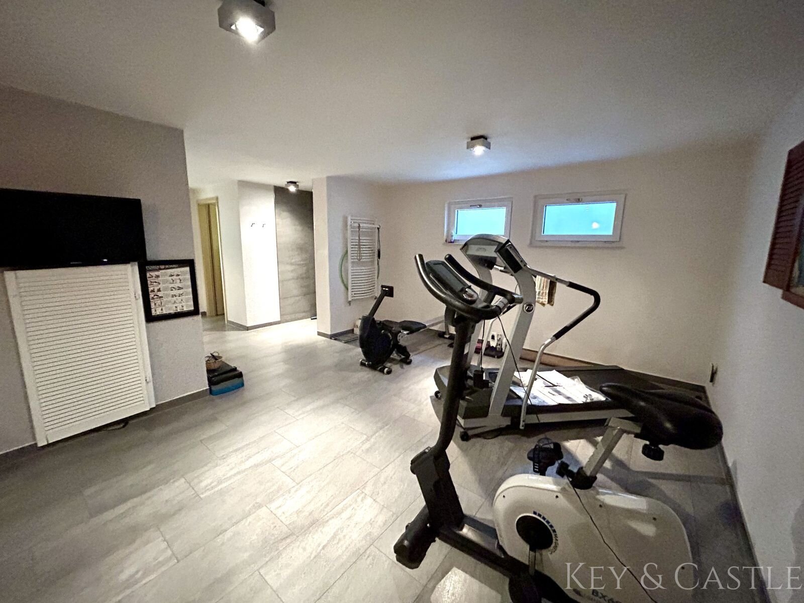 Homegym im Souterrain 