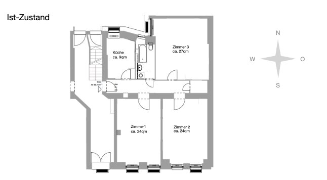 Floor plan as-is (current)